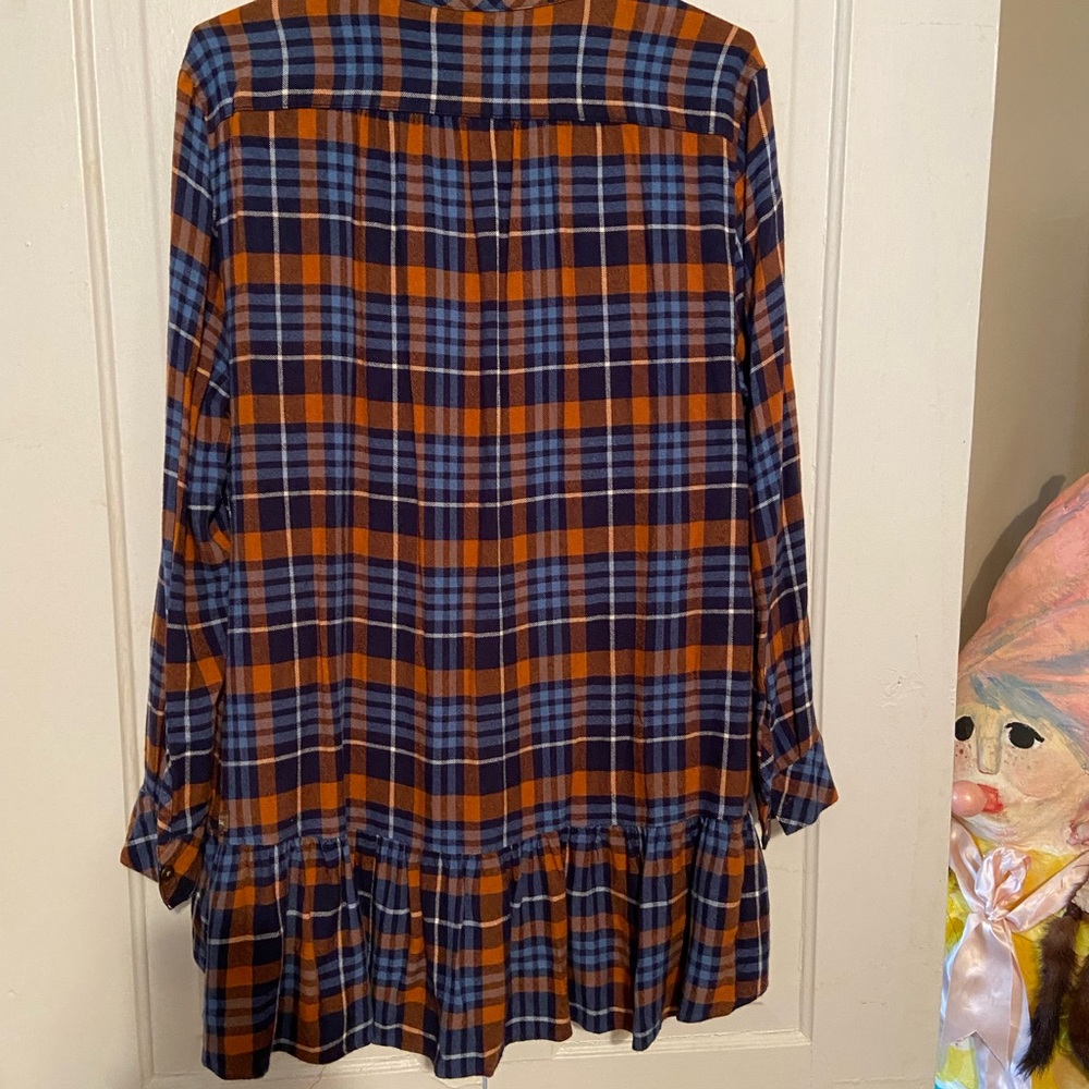Matilda Jane General Store Plaid Button Up Shirt
